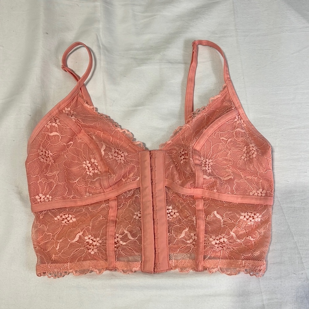 Light pink corset